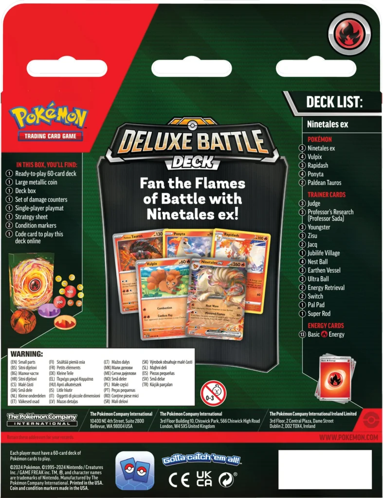 Deluxe Battle Deck Ninetales ex 2