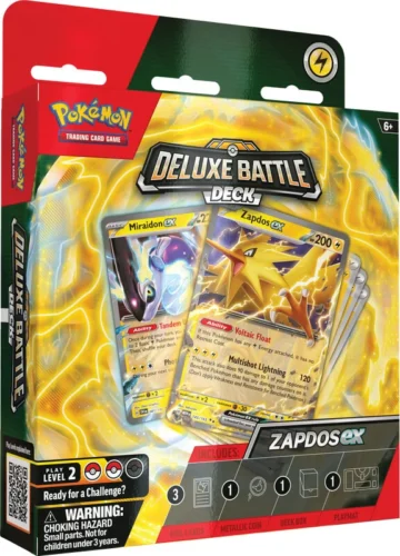 Deluxe Battle Deck Zapdos ex