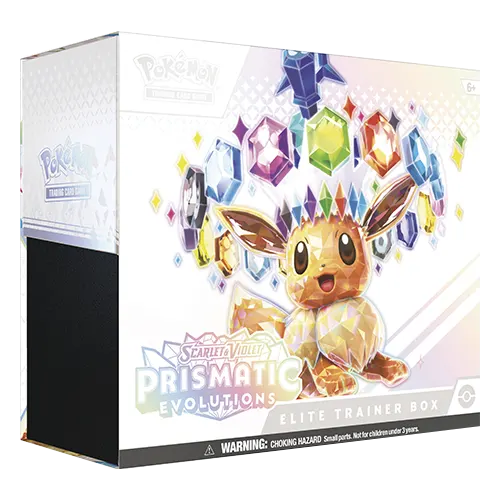 ETB Prismatic Evolutions Pokémon 2025 Inglés (Reserva)