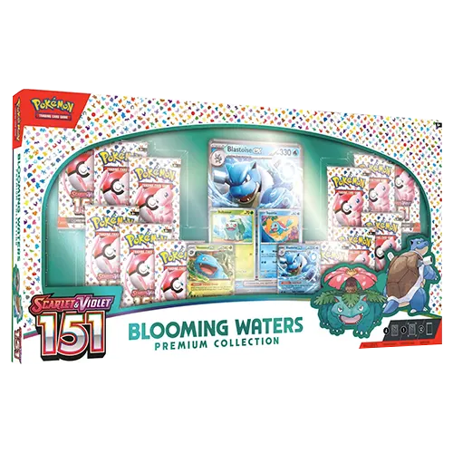 Blooming Waters Premium Collection Pokemon 151 Inglés (RESERVA)