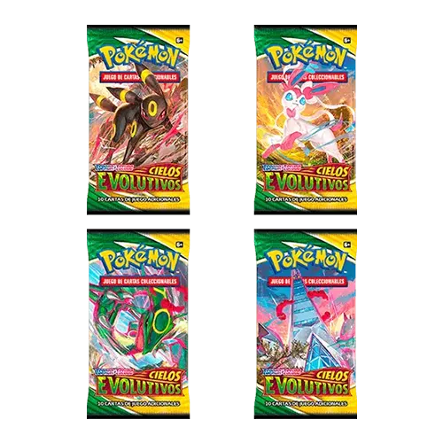 Sobre Cielos Evolutivos Español Pokémon 2025